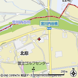 徳島県阿波市吉野町五条北原447周辺の地図