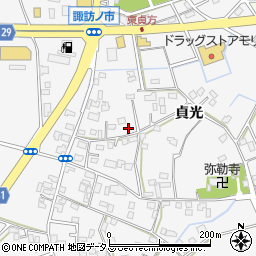 徳島県徳島市応神町東貞方貞光229周辺の地図