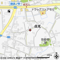 徳島県徳島市応神町東貞方貞光100周辺の地図