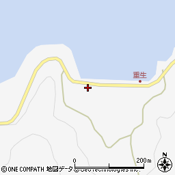 広島県呉市倉橋町重生5003周辺の地図
