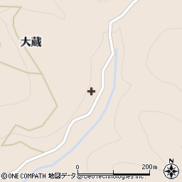 和歌山県有田郡有田川町大蔵428周辺の地図