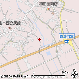香川県三豊市山本町辻1799周辺の地図
