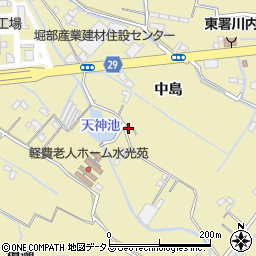 徳島県徳島市川内町中島5周辺の地図