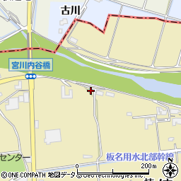 徳島県阿波市吉野町五条北原561周辺の地図