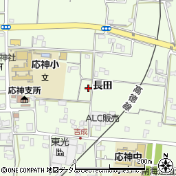 徳島県徳島市応神町吉成長田103周辺の地図
