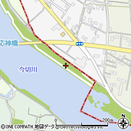 徳島県徳島市応神町中原キタ周辺の地図