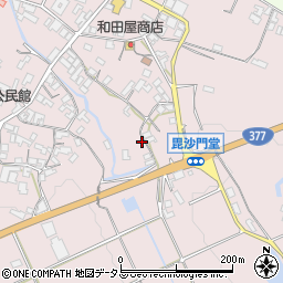 香川県三豊市山本町辻1868周辺の地図