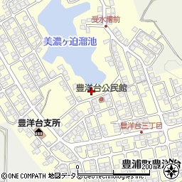 山口県下関市豊浦町豊洋台周辺の地図