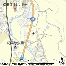 和歌山県海南市下津町上1112周辺の地図