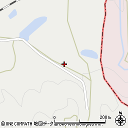 香川県三豊市財田町財田上7438周辺の地図