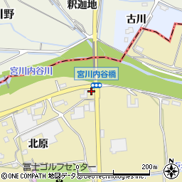 徳島県阿波市吉野町五条北原445周辺の地図