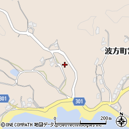 愛媛県今治市波方町宮崎周辺の地図