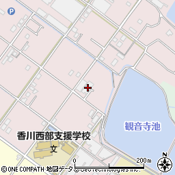 香川県観音寺市出作町807周辺の地図