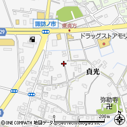 徳島県徳島市応神町東貞方貞光230周辺の地図