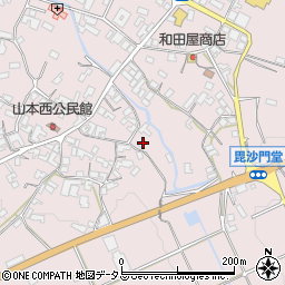 香川県三豊市山本町辻1807-1周辺の地図