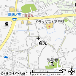 徳島県徳島市応神町東貞方貞光94周辺の地図