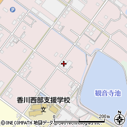 香川県観音寺市出作町804周辺の地図