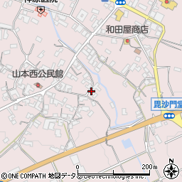 香川県三豊市山本町辻1807周辺の地図