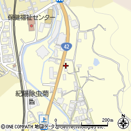 和歌山県海南市下津町上1165周辺の地図