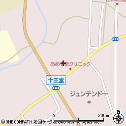 山口県下関市菊川町大字田部1142周辺の地図