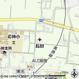 徳島県徳島市応神町吉成長田40周辺の地図
