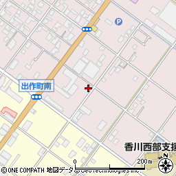 香川県観音寺市出作町502周辺の地図
