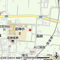 徳島県徳島市応神町吉成長田95周辺の地図