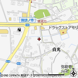 徳島県徳島市応神町東貞方貞光232周辺の地図