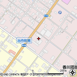 三豊運送株式会社　観音寺国道営業所周辺の地図