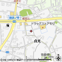 徳島県徳島市応神町東貞方貞光85周辺の地図