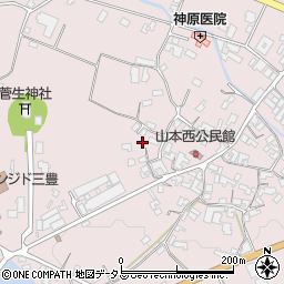 香川県三豊市山本町辻1454周辺の地図