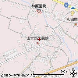 香川県三豊市山本町辻409周辺の地図