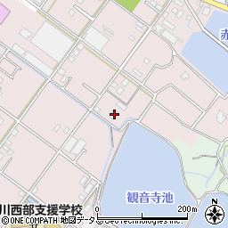 香川県観音寺市出作町1253周辺の地図