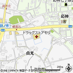 徳島県徳島市応神町東貞方貞光77周辺の地図