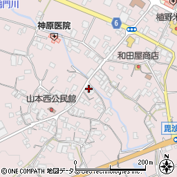 香川県三豊市山本町辻1816周辺の地図