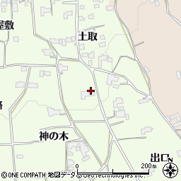 徳島県阿波市土成町吉田野神周辺の地図