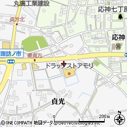 徳島県徳島市応神町東貞方貞光76周辺の地図