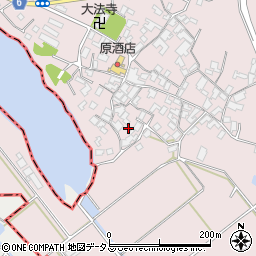 香川県三豊市山本町辻3084周辺の地図