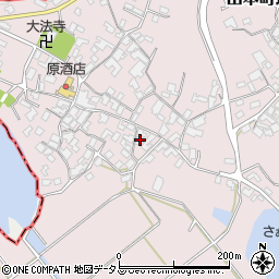 香川県三豊市山本町辻3021-1周辺の地図