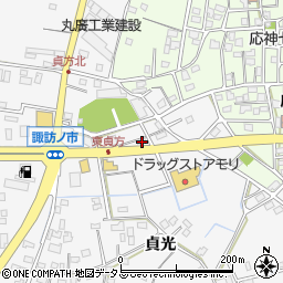 徳島県徳島市応神町東貞方貞光80周辺の地図