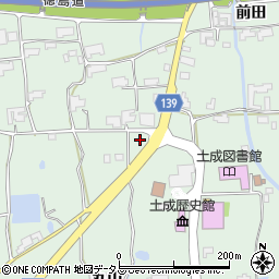 徳島県阿波市土成町土成丸山19周辺の地図