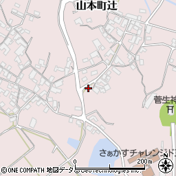 香川県三豊市山本町辻1236周辺の地図