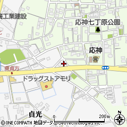 徳島県徳島市応神町東貞方貞光267周辺の地図