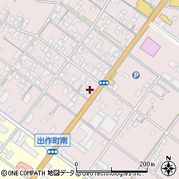 香川県観音寺市出作町417周辺の地図