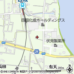 シコク環境ビジネス株式会社　徳島営業所周辺の地図