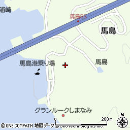 愛媛県今治市馬島1068周辺の地図