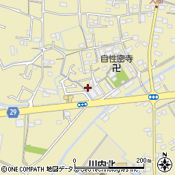 徳島県徳島市川内町大松411-3周辺の地図