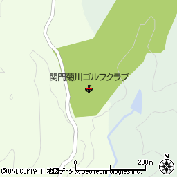 関門菊川ゴルフクラブ周辺の地図