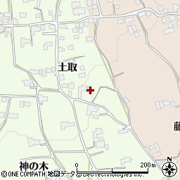 徳島県阿波市土成町吉田土取7周辺の地図