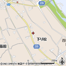 徳島県阿波市土成町宮川内下り松28周辺の地図